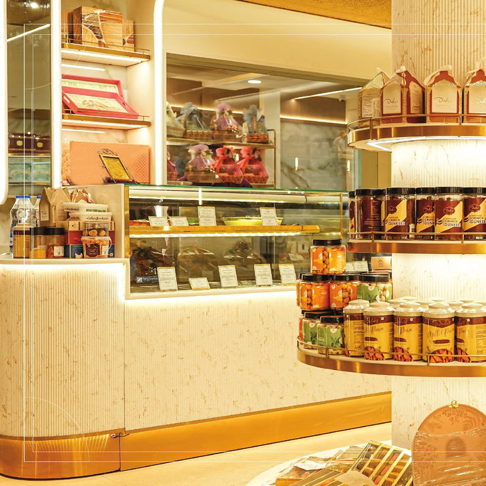 Dadus red woven hamper