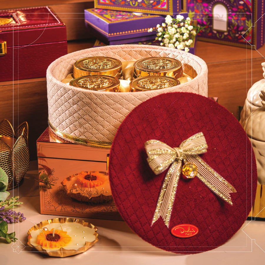 Dadus luxe velvet gift hamper
