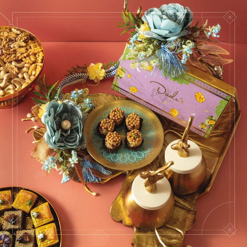 Dadus luxury mithai spread