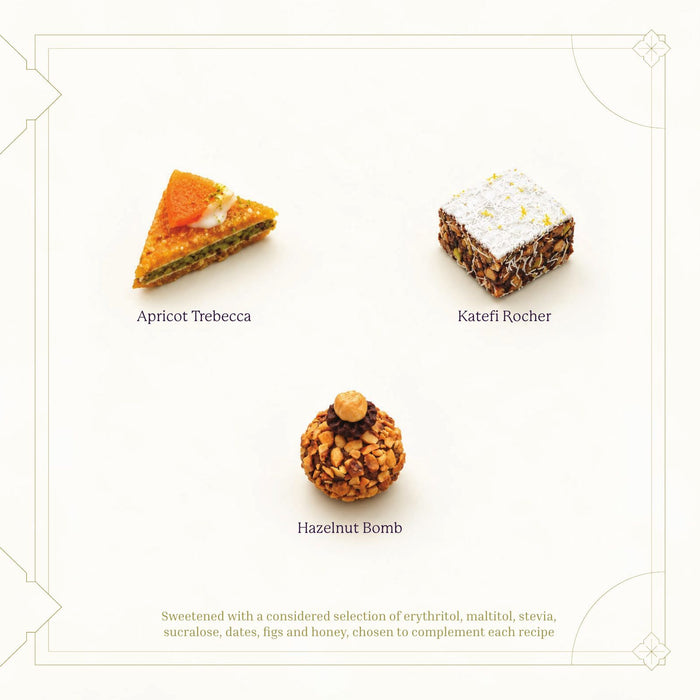 Apricot Trebecca, Katefi Rocher, Hazelnut Bomb