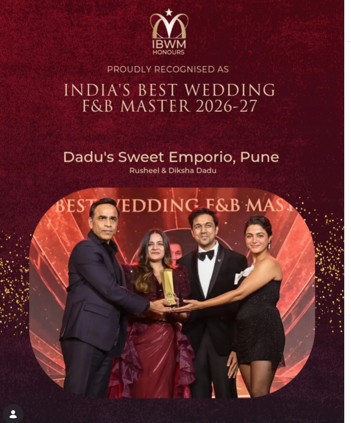 Diksha Dadu, Co-Founder, Dadus Sweet Emporio, Pune